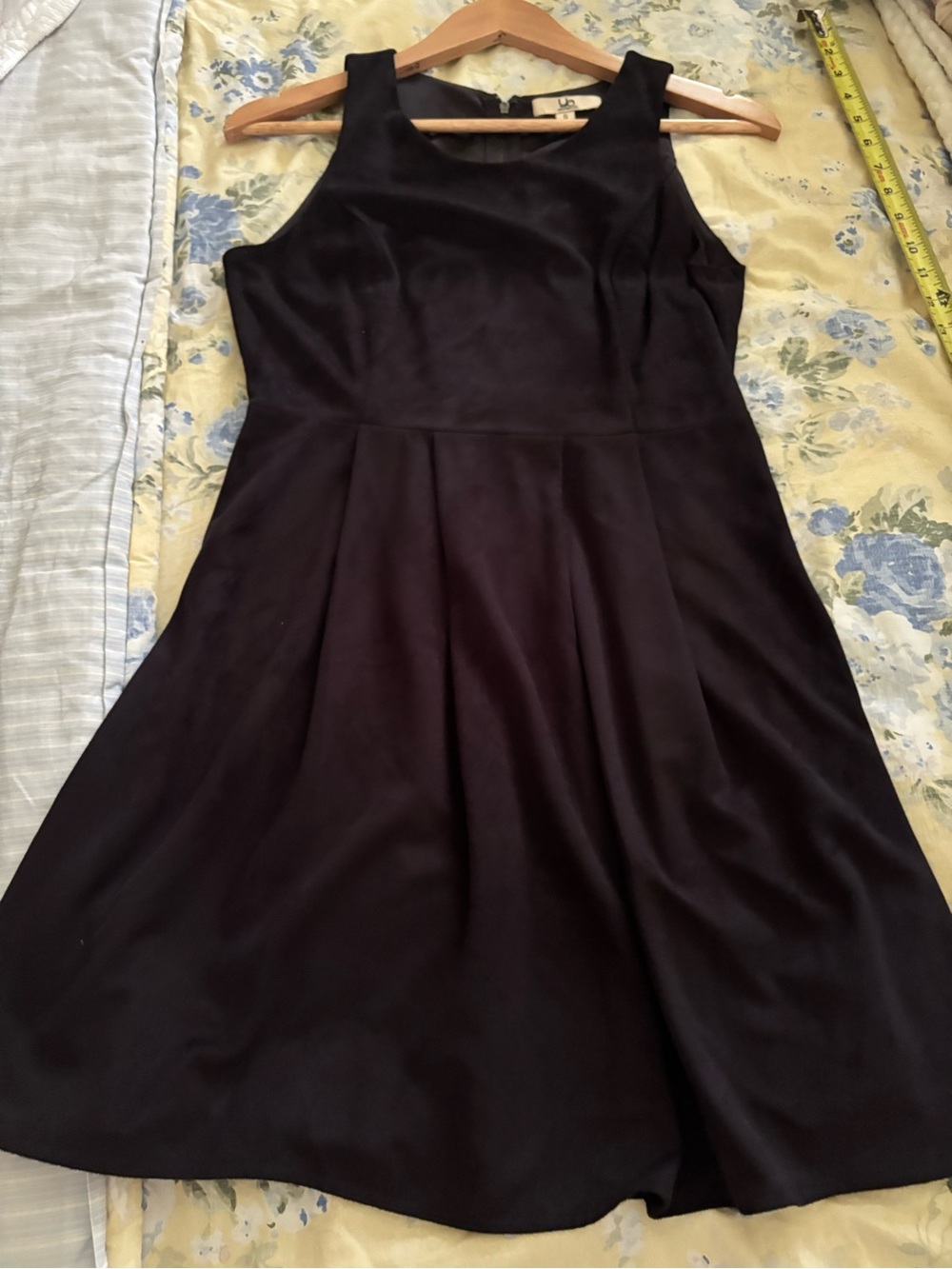 Ya Los Angeles Black Sleeveless Fit-and-Flare Mini Dress
